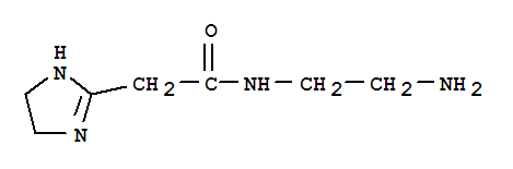 1H-imidazole-2-acetamide, n-(2-aminoethyl)-4,5-dihydro- Structure,860259-72-9Structure