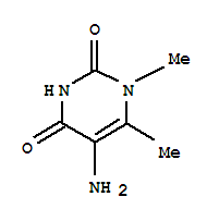 Uracil, 5-amino-1,6-dimethyl- (1ci)Structure,860573-95-1Structure Uracil, 5-amino-1,6-dimethyl- (1ci) Structure,860573-95-1Structure