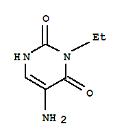 Uracil, 5-amino-3-ethyl (1ci)Structure,860574-41-0Structure Uracil, 5-amino-3-ethyl (1ci) Structure,860574-41-0Structure