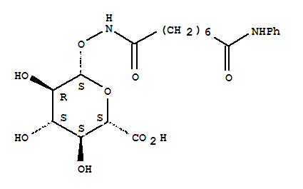 Suberoylanilide hydroxamic acid β-d-glucuronideStructure,863456-50-2Structure Suberoylanilide hydroxamic acid β-d-glucuronide Structure,863456-50-2Structure