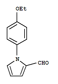 1H-pyrrole-2-carboxaldehyde,1-(4-ethoxyphenyl)-(9ci) Structure,86454-34-4Structure