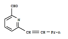6-Pent-1-enyl-pyridine-2-carbaldehydeStructure,864754-34-7Structure 6-Pent-1-enyl-pyridine-2-carbaldehyde Structure,864754-34-7Structure