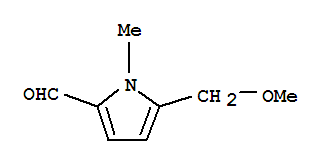 1H-pyrrole-2-carboxaldehyde, 5-(methoxymethyl)-1-methyl-(9ci)Structure,88065-99-0Structure 1H-pyrrole-2-carboxaldehyde, 5-(methoxymethyl)-1-methyl-(9ci) Structure,88065-99-0Structure