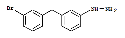 (7-Bromofluoren-2-yl)-hydrazineStructure,887593-02-4Structure (7-Bromofluoren-2-yl)-hydrazine Structure,887593-02-4Structure