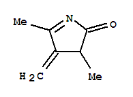 2H-pyrrol-2-one,3,4-dihydro-3,5-dimethyl-4-methylene-(9ci)Structure,89267-98-1Structure 2H-pyrrol-2-one,3,4-dihydro-3,5-dimethyl-4-methylene-(9ci) Structure,89267-98-1Structure