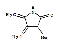 2-Pyrrolidinone,3-methyl-4,5-bis(methylene)-(9ci)Structure,89267-99-2Structure 2-Pyrrolidinone,3-methyl-4,5-bis(methylene)-(9ci) Structure,89267-99-2Structure