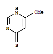 4-Pyrimidinethiol, 6-methoxy-(7ci)Structure,89322-71-4Structure 4-Pyrimidinethiol, 6-methoxy-(7ci) Structure,89322-71-4Structure