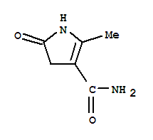 1H-pyrrole-3-carboxamide,4,5-dihydro-2-methyl-5-oxo-(9ci)Structure,89532-84-3Structure 1H-pyrrole-3-carboxamide,4,5-dihydro-2-methyl-5-oxo-(9ci) Structure,89532-84-3Structure