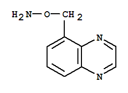 o-(5-喹噁啉甲基)-羥胺結(jié)構(gòu)式_895589-27-2結(jié)構(gòu)式