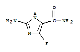 1H-imidazole-4-carboxamide,2-amino-5-fluoro-(9ci) Structure,89676-62-0Structure