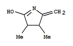 反式-(9ci)-3,4-二氫-3,4-二甲基-2-亞甲基-2H-吡咯-5-醇結(jié)構(gòu)式_89686-45-3結(jié)構(gòu)式