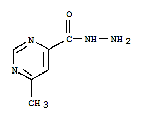 4-Pyrimidinecarboxylicacid,6-methyl-,hydrazide(7ci)Structure,89691-95-2Structure 4-Pyrimidinecarboxylicacid,6-methyl-,hydrazide(7ci) Structure,89691-95-2Structure