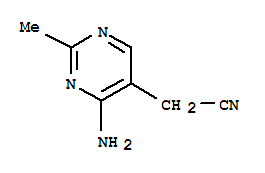 5-Pyrimidineacetonitrile,4-amino-2-methyl - (7ci)Structure,89852-86-8Structure 5-Pyrimidineacetonitrile,4-amino-2-methyl - (7ci) Structure,89852-86-8Structure