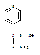 4-Pyridinecarboxylicacid,1-methylhydrazide(9ci)Structure,89853-54-3Structure 4-Pyridinecarboxylicacid,1-methylhydrazide(9ci) Structure,89853-54-3Structure