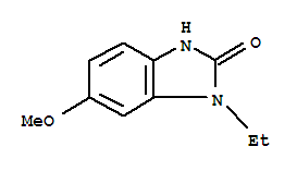 2H-benzimidazol-2-one,1-ethyl-1,3-dihydro-6-methoxy-(9ci)Structure,89930-91-6Structure 2H-benzimidazol-2-one,1-ethyl-1,3-dihydro-6-methoxy-(9ci) Structure,89930-91-6Structure