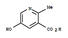 5-羥基-2-甲基煙酸結(jié)構(gòu)式_89937-79-1結(jié)構(gòu)式