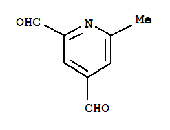 2,4-Pyridinedicarboxaldehyde,6-methyl - (7ci)Structure,89942-53-0Structure 2,4-Pyridinedicarboxaldehyde,6-methyl - (7ci) Structure,89942-53-0Structure