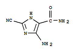 1H-imidazole-4-carboxamide,5-amino-2-cyano-(9ci) Structure,89994-82-1Structure