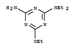 1,3,5-Triazine-2,4-diamine,6-ethoxy-n,n-diethyl-(9ci)Structure,90674-48-9Structure 1,3,5-Triazine-2,4-diamine,6-ethoxy-n,n-diethyl-(9ci) Structure,90674-48-9Structure