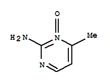 2-Pyrimidinamine, 4-methyl-, 3-oxide (9ci)Structure,91233-73-7Structure 2-Pyrimidinamine, 4-methyl-, 3-oxide (9ci) Structure,91233-73-7Structure