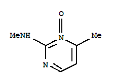 2-Pyrimidinamine, n,4-dimethyl-, 3-oxide (9ci)Structure,91233-74-8Structure 2-Pyrimidinamine, n,4-dimethyl-, 3-oxide (9ci) Structure,91233-74-8Structure