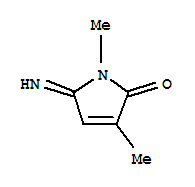 2H-pyrrol-2-one,1,5-dihydro-5-imino-1,3-dimethyl-(9ci)Structure,91305-87-2Structure 2H-pyrrol-2-one,1,5-dihydro-5-imino-1,3-dimethyl-(9ci) Structure,91305-87-2Structure