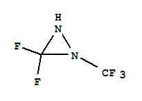(9ci)-3,3-二氟-1-(三氟甲基)-二氮丙啶結構式_91523-64-7結構式