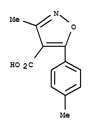 4-Isoxazolecarboxylicacid,3-methyl-5-p-tolyl-(7ci)Structure,91569-57-2Structure 4-Isoxazolecarboxylicacid,3-methyl-5-p-tolyl-(7ci) Structure,91569-57-2Structure