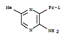 Pyrazinamine, 5-methyl-3-(1-methylethyl)-(9ci)Structure,91678-84-1Structure Pyrazinamine, 5-methyl-3-(1-methylethyl)-(9ci) Structure,91678-84-1Structure