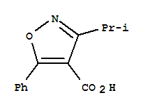 4-Isoxazolecarboxylicacid,3-isopropyl-5-phenyl-(7ci)Structure,92029-27-1Structure 4-Isoxazolecarboxylicacid,3-isopropyl-5-phenyl-(7ci) Structure,92029-27-1Structure