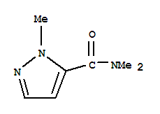 1H-pyrazole-5-carboxamide,n,n,1-trimethyl-(9ci)Structure,92525-29-6Structure 1H-pyrazole-5-carboxamide,n,n,1-trimethyl-(9ci) Structure,92525-29-6Structure