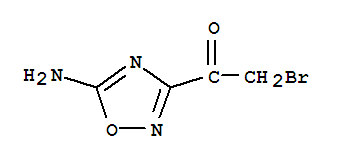 Ethanone, 1-(5-amino-1,2,4-oxadiazol-3-yl)-2-bromo-(9ci)Structure,92845-73-3Structure Ethanone, 1-(5-amino-1,2,4-oxadiazol-3-yl)-2-bromo-(9ci) Structure,92845-73-3Structure