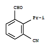 (9ci)-3-甲?；?2-(1-甲基乙基)-苯甲腈結(jié)構(gòu)式_93340-22-8結(jié)構(gòu)式