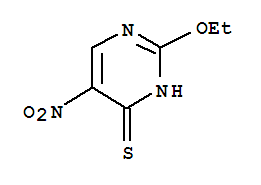 4-Pyrimidinethiol,2-ethoxy-5-nitro-(6ci)Structure,98141-07-2Structure 4-Pyrimidinethiol,2-ethoxy-5-nitro-(6ci) Structure,98141-07-2Structure