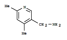 Pyridine, 5-(aminomethyl)-2,4-dimethyl-(6ci)Structure,98489-36-2Structure Pyridine, 5-(aminomethyl)-2,4-dimethyl-(6ci) Structure,98489-36-2Structure
