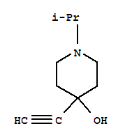 4-Piperidinol,4-ethynyl-1-isopropyl-(6ci)Structure,99188-74-6Structure 4-Piperidinol,4-ethynyl-1-isopropyl-(6ci) Structure,99188-74-6Structure