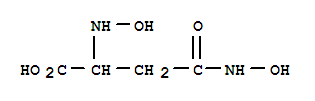 (6CI)-N-羥基(羥基氨基)-琥珀酰胺酸結構式_99417-91-1結構式