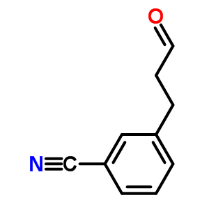 3-(3-氧代-丙基)-苯甲腈結(jié)構(gòu)式_111376-39-7結(jié)構(gòu)式