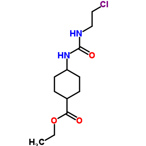 Ethyl 4-(2-chloroethylcarbamoylamino)cyclohexane-1-carboxylateStructure,13908-22-0Structure Ethyl 4-(2-chloroethylcarbamoylamino)cyclohexane-1-carboxylate Structure,13908-22-0Structure