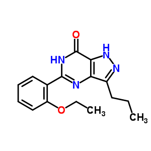 5-(2-乙氧基苯基)-3-丙基-1,6-二氫-7h-吡唑并[4,3-d]嘧啶-7-酮結構式_139756-30-2結構式