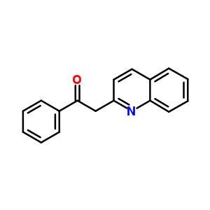 1-苯基-2-(2-喹啉)-乙酮結(jié)構(gòu)式_1531-38-0結(jié)構(gòu)式