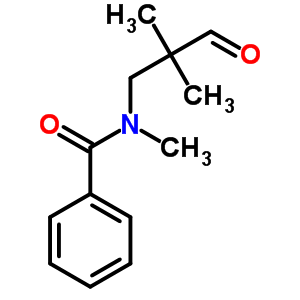 Benzamide,n-(2,2-dimethyl-3-oxopropyl)-n-methyl-Structure,15451-21-5Structure Benzamide,n-(2,2-dimethyl-3-oxopropyl)-n-methyl- Structure,15451-21-5Structure