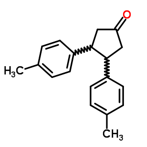 3,4-Bis(4-methylphenyl)cyclopentan-1-oneStructure,1830-07-5Structure 3,4-Bis(4-methylphenyl)cyclopentan-1-one Structure,1830-07-5Structure