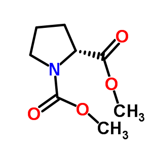 Dimethyl (2r)-1,2-pyrrolidinedicarboxylate Structure,185246-66-6Structure