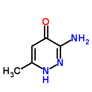 4-Pyridazinol, 3-amino-6-methyl-Structure,18591-86-1Structure 4-Pyridazinol, 3-amino-6-methyl- Structure,18591-86-1Structure
