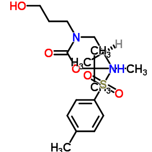 (S)-3-{N-(叔丁氧基羰基)-N-[2-(N-對甲苯磺?；?氨基丙基]氨基-1-丙醇結(jié)構(gòu)式_194032-19-4結(jié)構(gòu)式