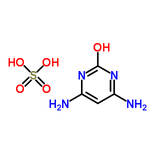 4,6-Diaminopyrimidin-2-ol sulfate Structure,197571-65-6Structure