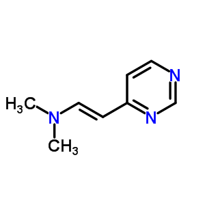 Ethenamine, n,n-dimethyl-2-(4-pyrimidinyl)-(9ci)Structure,20973-86-8Structure Ethenamine, n,n-dimethyl-2-(4-pyrimidinyl)-(9ci) Structure,20973-86-8Structure