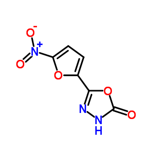 5-(5-硝基-2-呋喃)-1,3,4-噁二唑-2(3h)-酮結構式_2122-86-3結構式