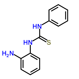 Thiourea, n-(2-aminophenyl)-n-phenyl-Structure,21578-46-1Structure Thiourea, n-(2-aminophenyl)-n-phenyl- Structure,21578-46-1Structure